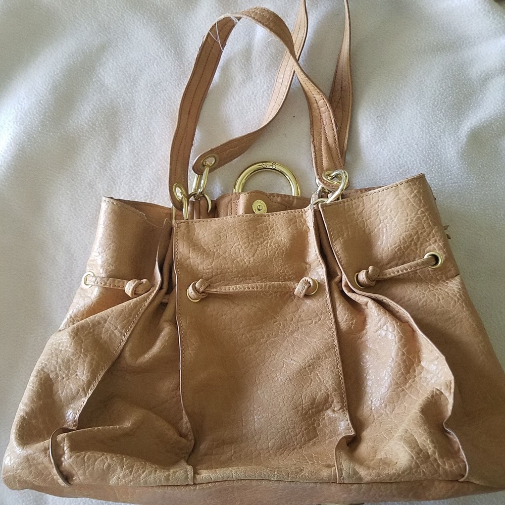 Jessica Simpson Tan Satchel - Picture 2 of 6